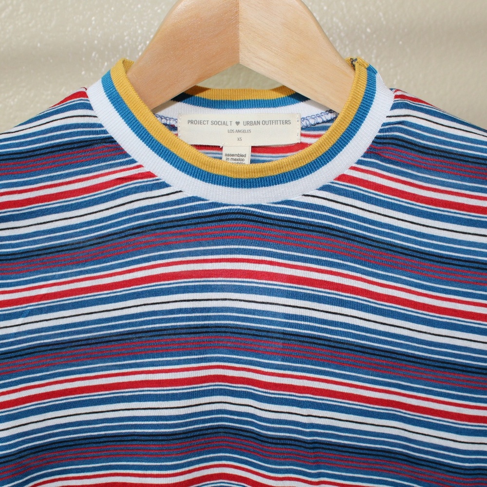 Urban Outfitters Project Social Stripped Tee